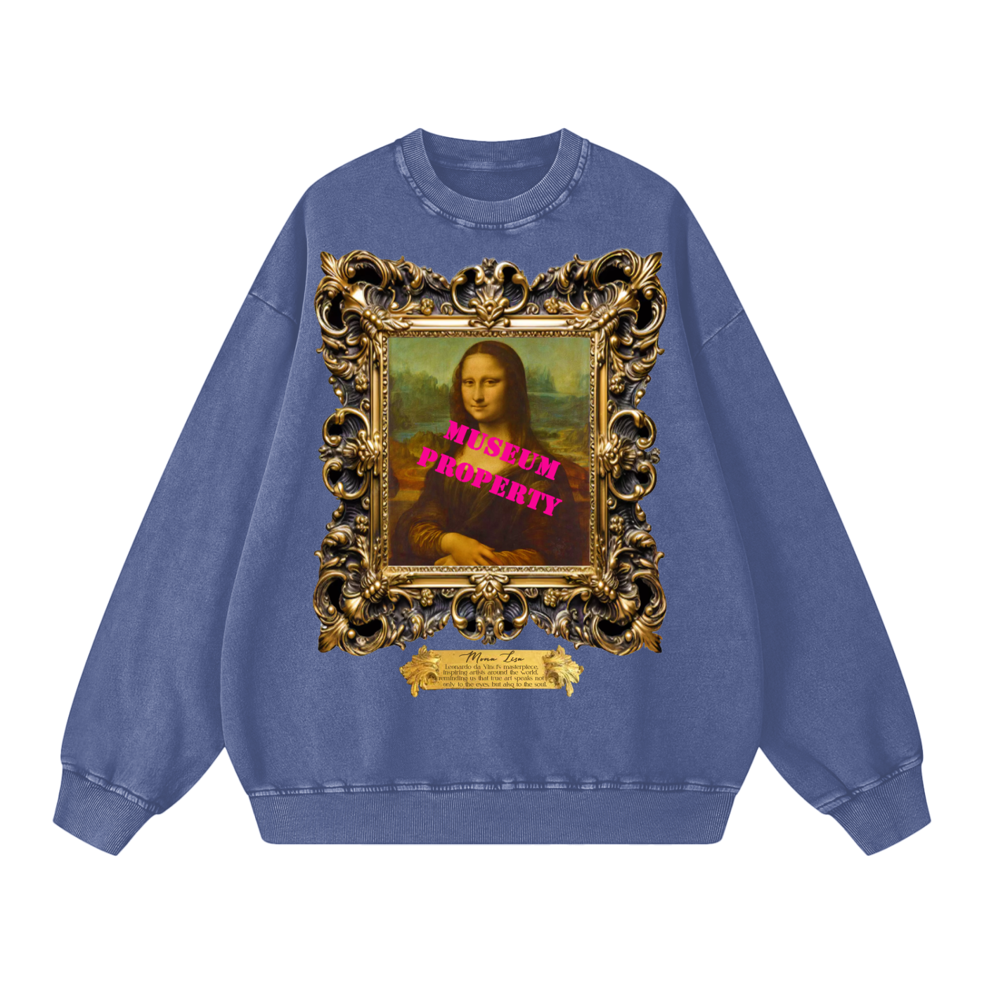 Acid Wash Oversize Sweatshirt - 360 GSM