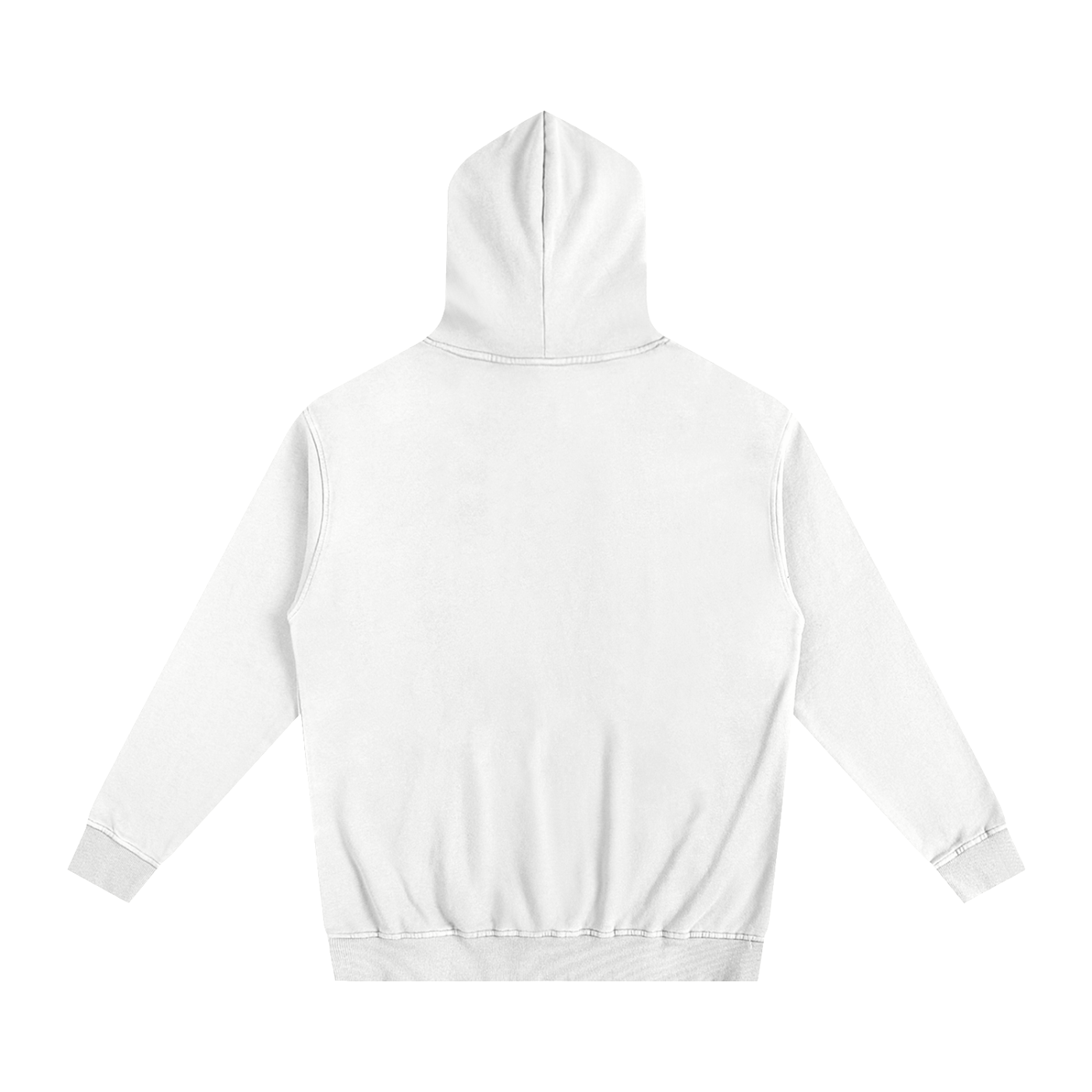 CGM Museum Logo Oversized Essential Hoodie White