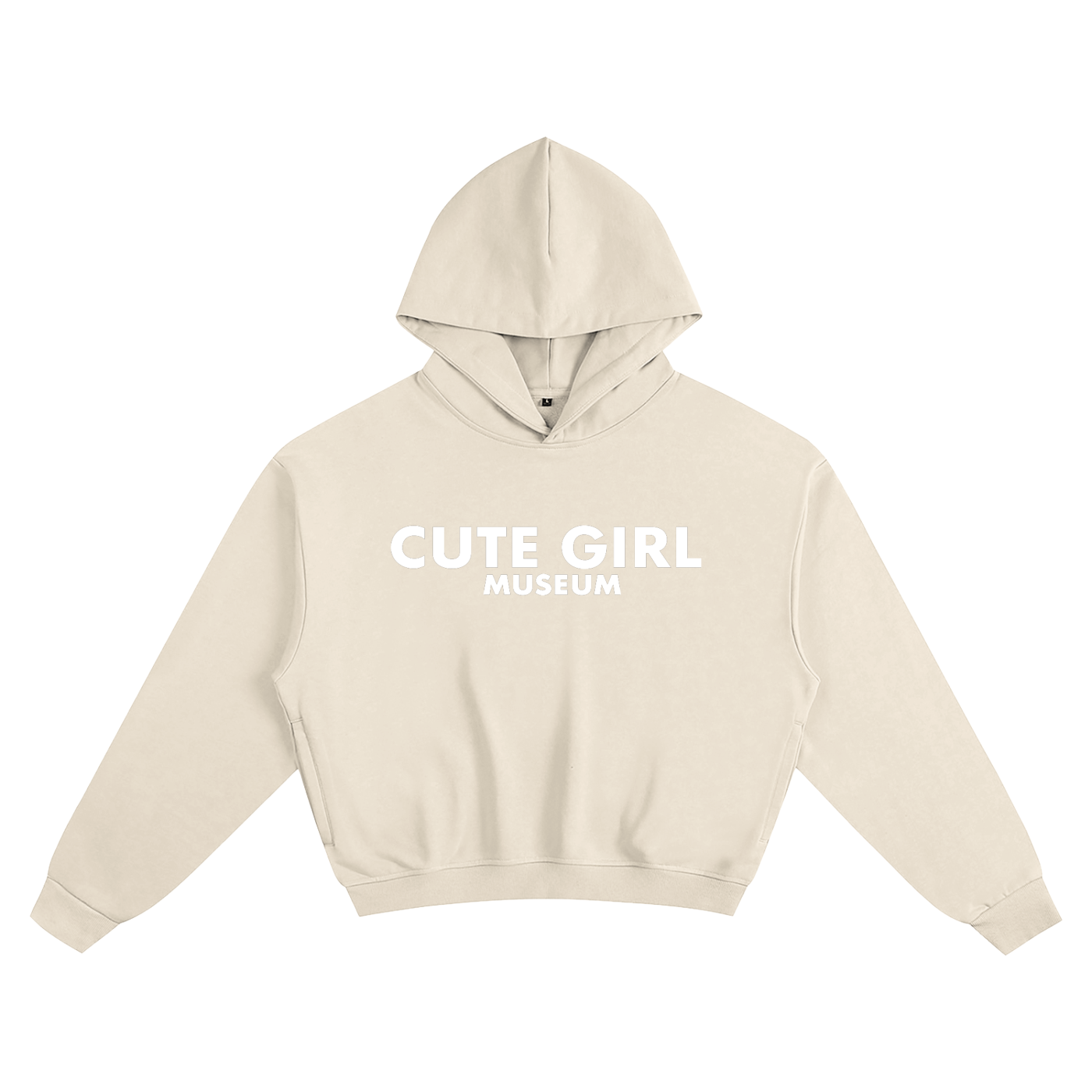 CGM Cute Girl Logo Boxy Hoodie