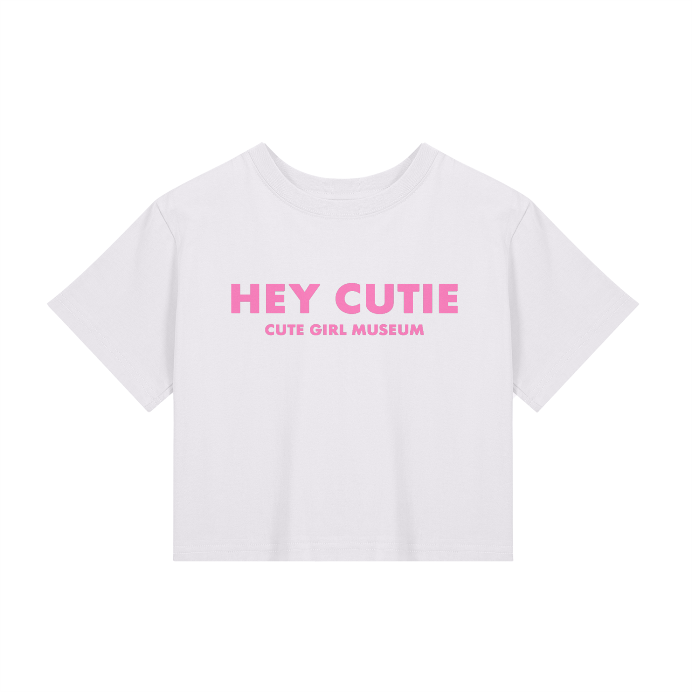 CGM Hey Cutie Baby Tee Pink