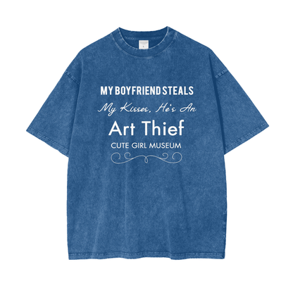 CGM Art Thief Snow Washed Tee
