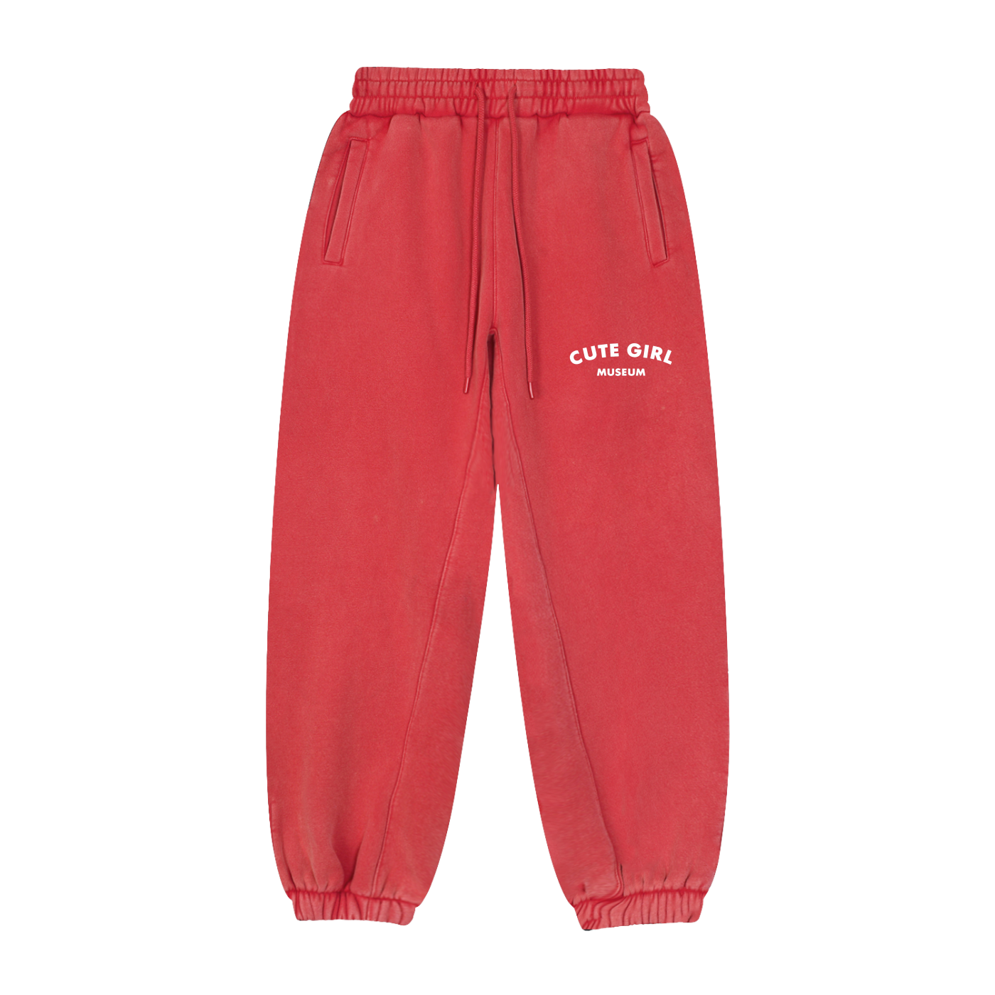 CGM Snow Wash Fleeced Joggers (3/3)