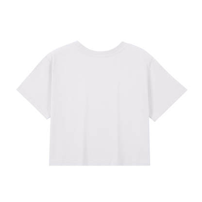 CGM Hey Cutie Baby Tee White