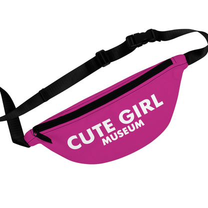 CGM Cute Girl Logo Pink Fanny Pack