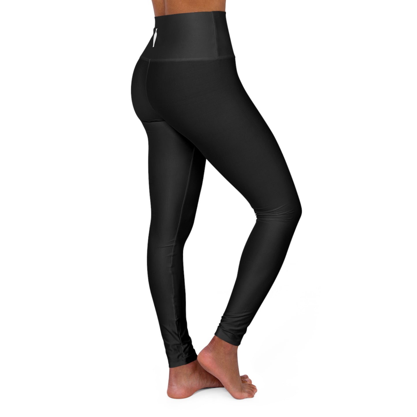 CGM High Waisted Yoga Leggings (Black)
