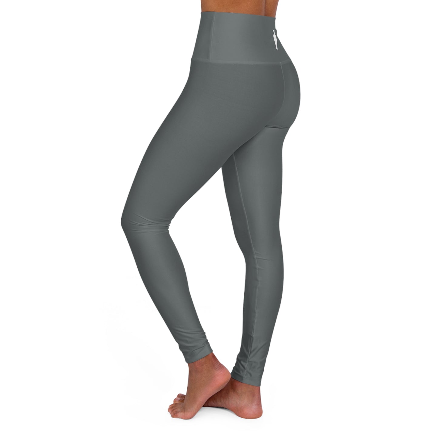 CGM High Waisted Yoga Leggings (Dark Gray)