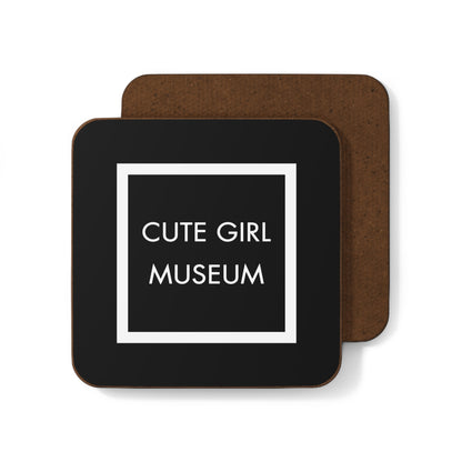 CGM Cute Girl Box Logo Hardboard Back Coaster