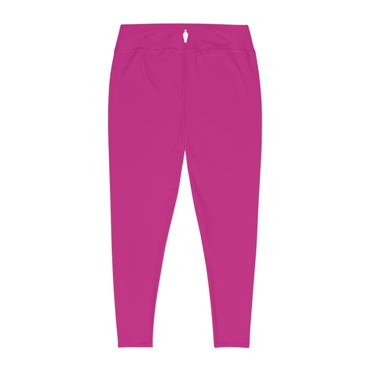 CGM High Waisted Plus Size Leggings (Pink)