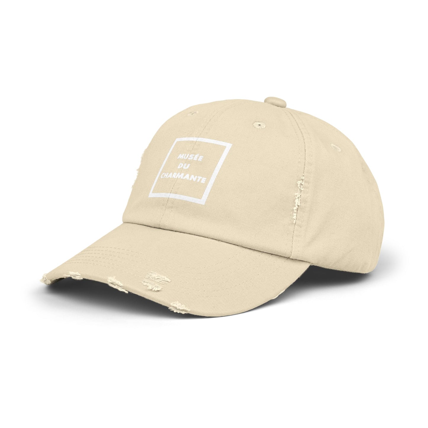 CGM French Box Logo Distressed Cap