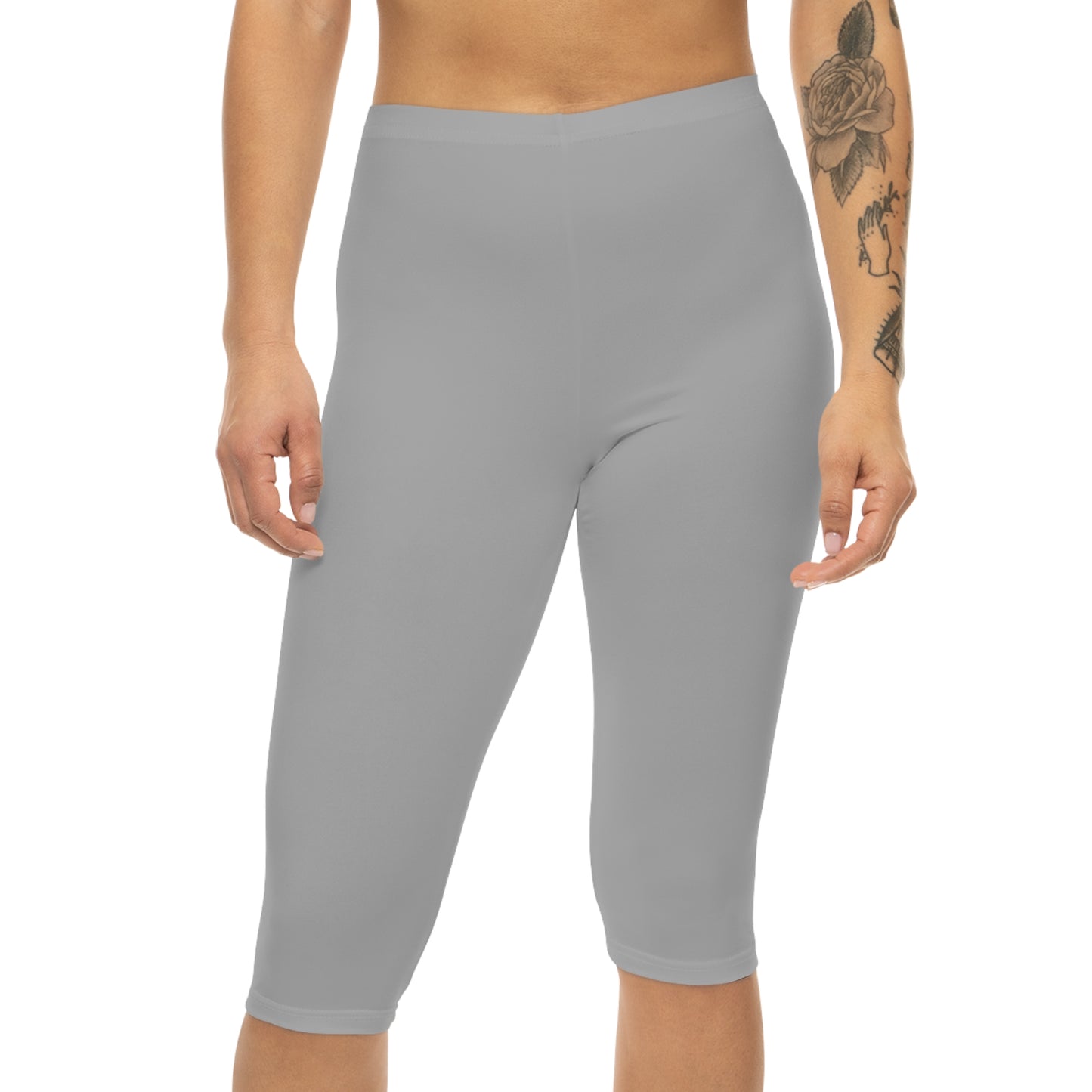 CGM Capri Leggings (Light Gray)