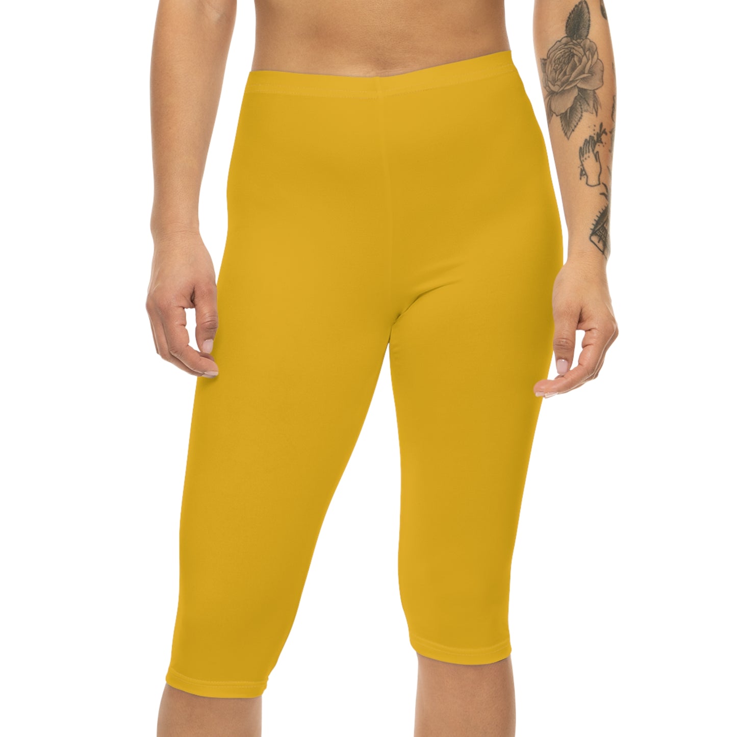 CGM Capri Leggings (Yellow)