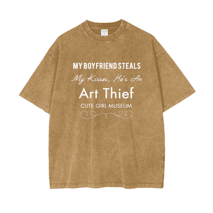 CGM Art Thief Snow Washed Tee