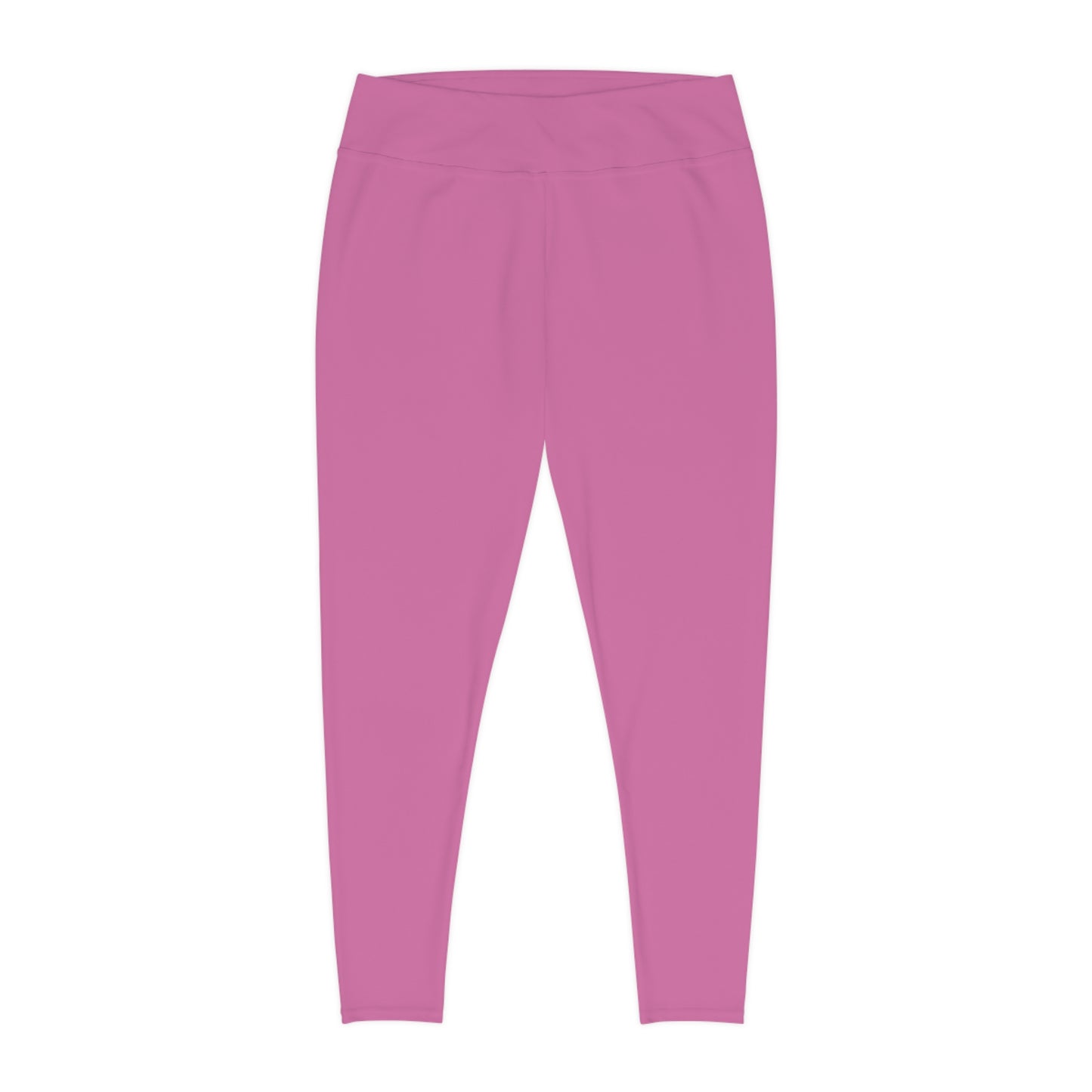 CGM High Waisted Plus Size Leggings (Light Pink)