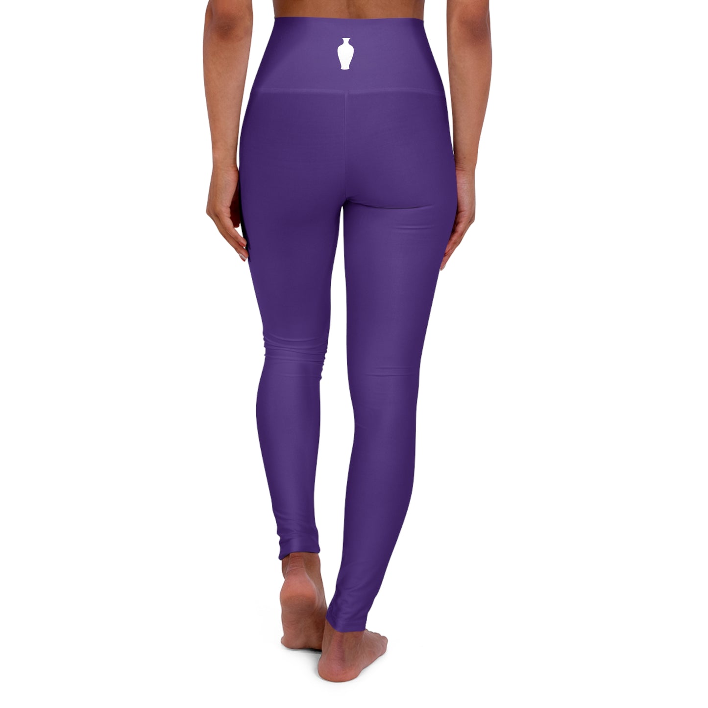 CGM High Waisted Yoga Leggings (Purple)
