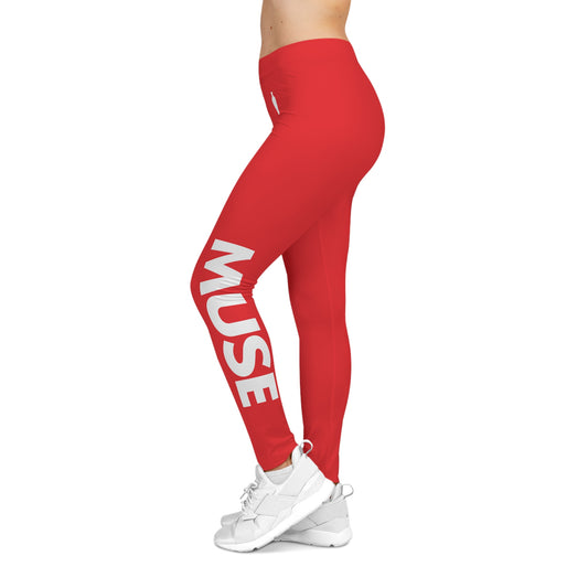 CGM Muse Women's Leggings (Red)
