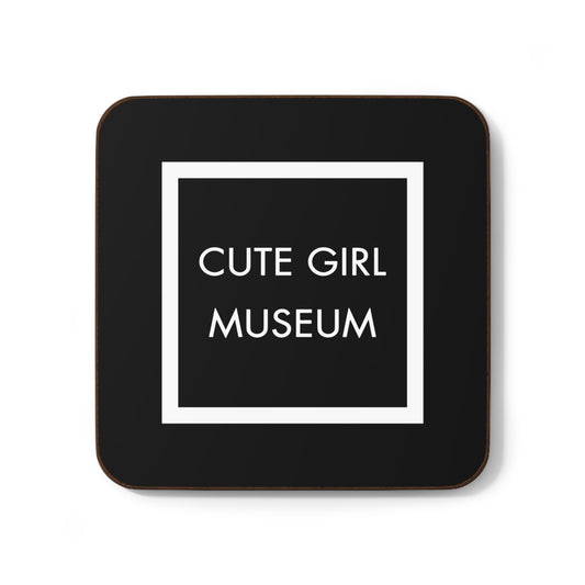 CGM Cute Girl Box Logo Hardboard Back Coaster