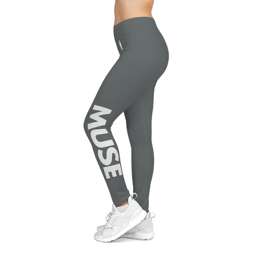 CGM Muse Women's Leggings (Dark Gray)