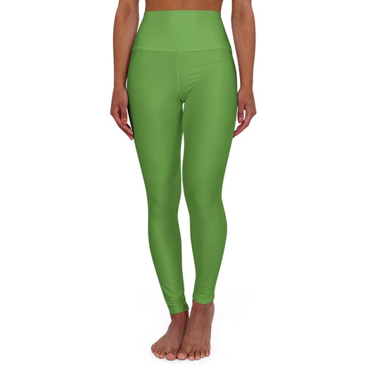 CGM High Waisted Yoga Leggings (Green)