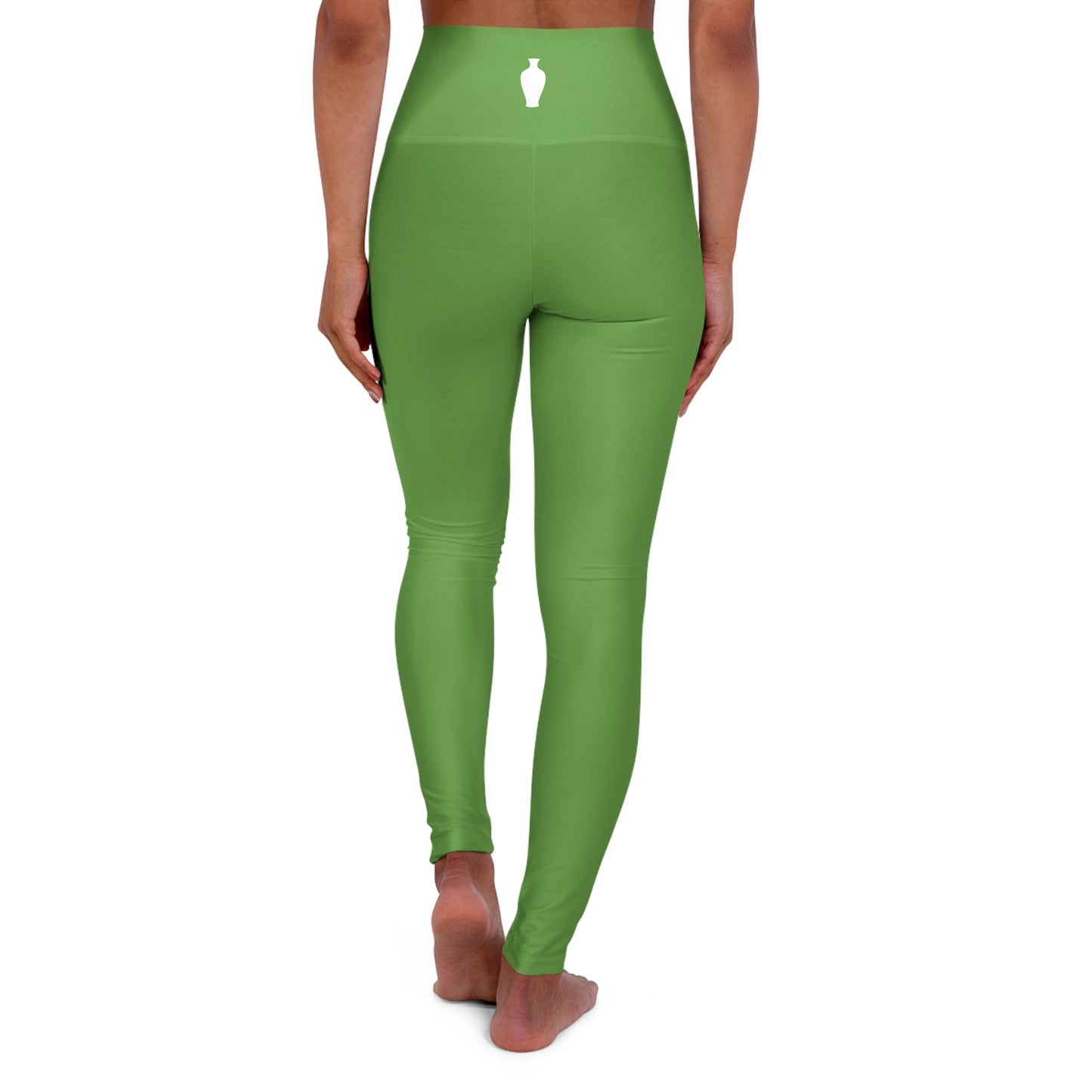 CGM High Waisted Yoga Leggings (Green)