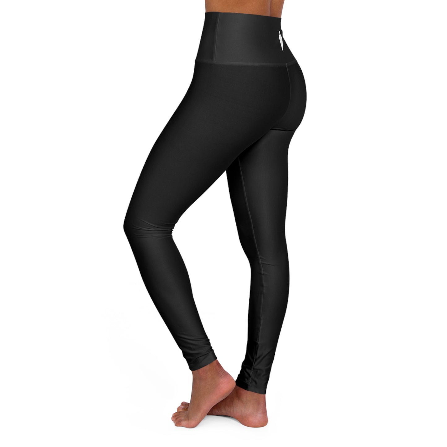 CGM High Waisted Yoga Leggings (Black)