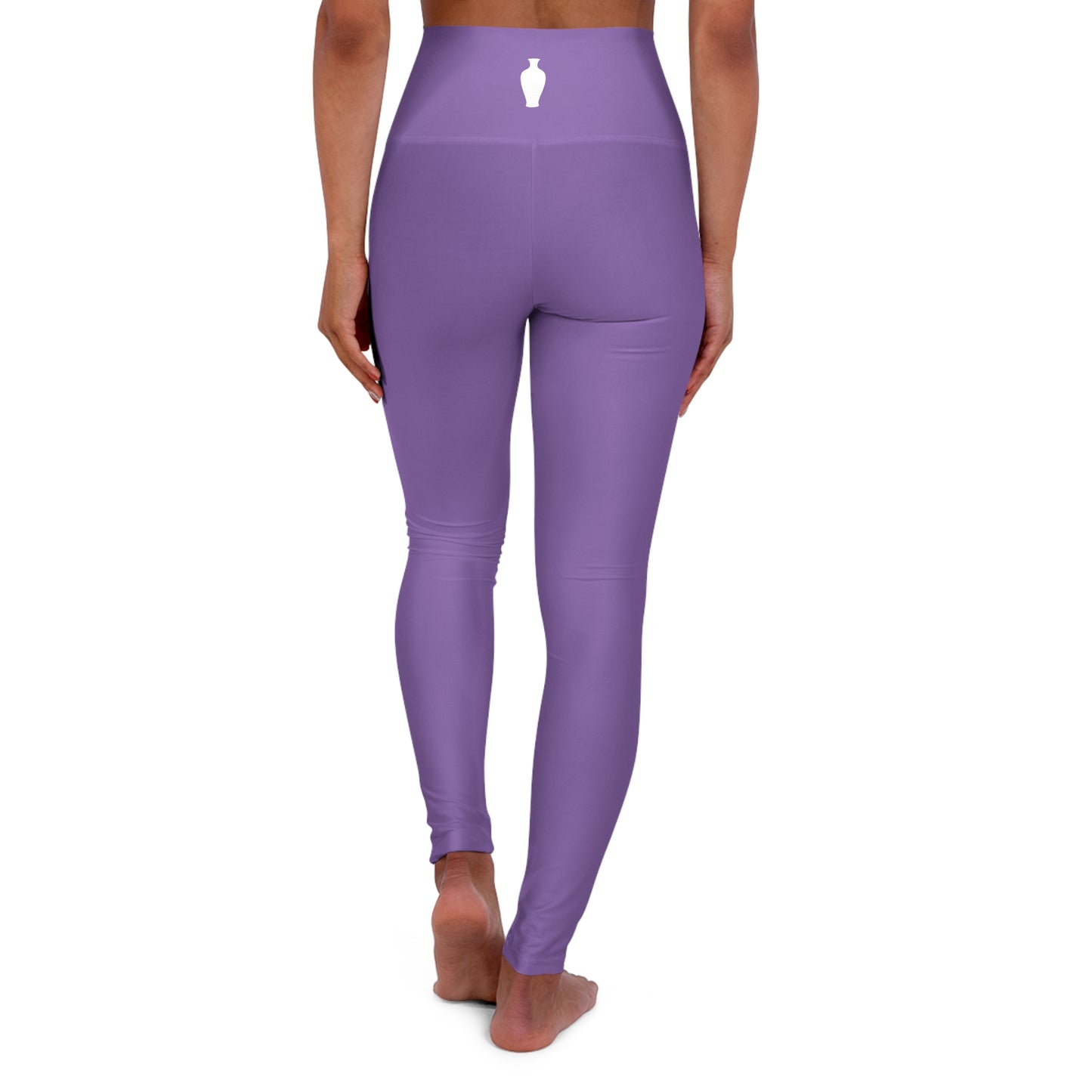 CGM High Waisted Yoga Leggings (Light Purple)