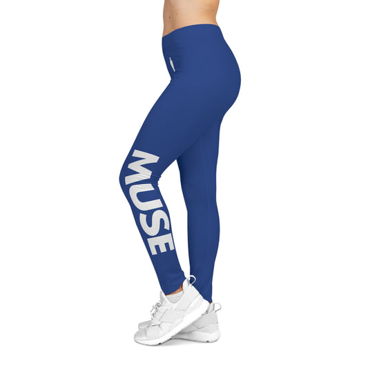 CGM Muse Women's Leggings (Dark Blue)