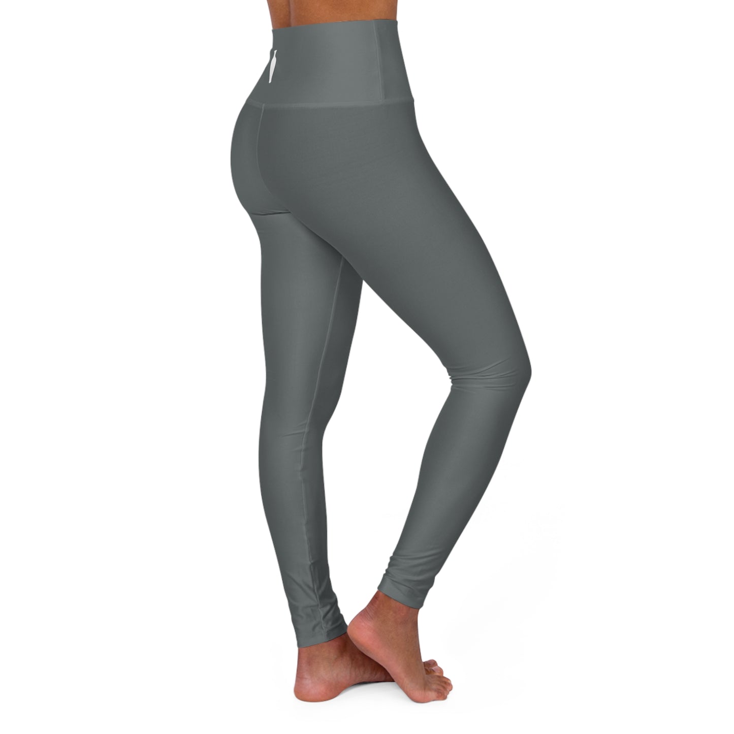CGM High Waisted Yoga Leggings (Dark Gray)