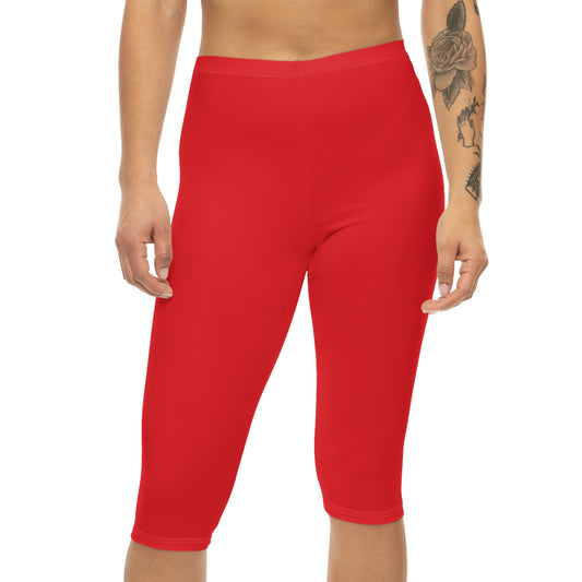 CGM Capri Leggings (Red)