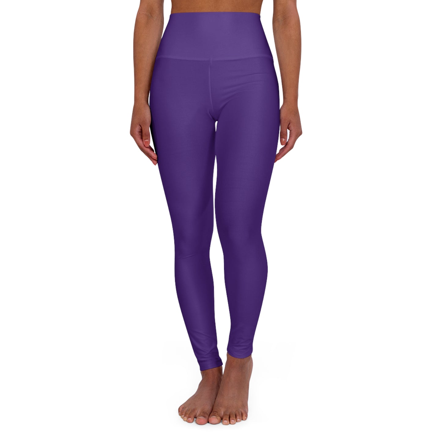 CGM High Waisted Yoga Leggings (Purple)