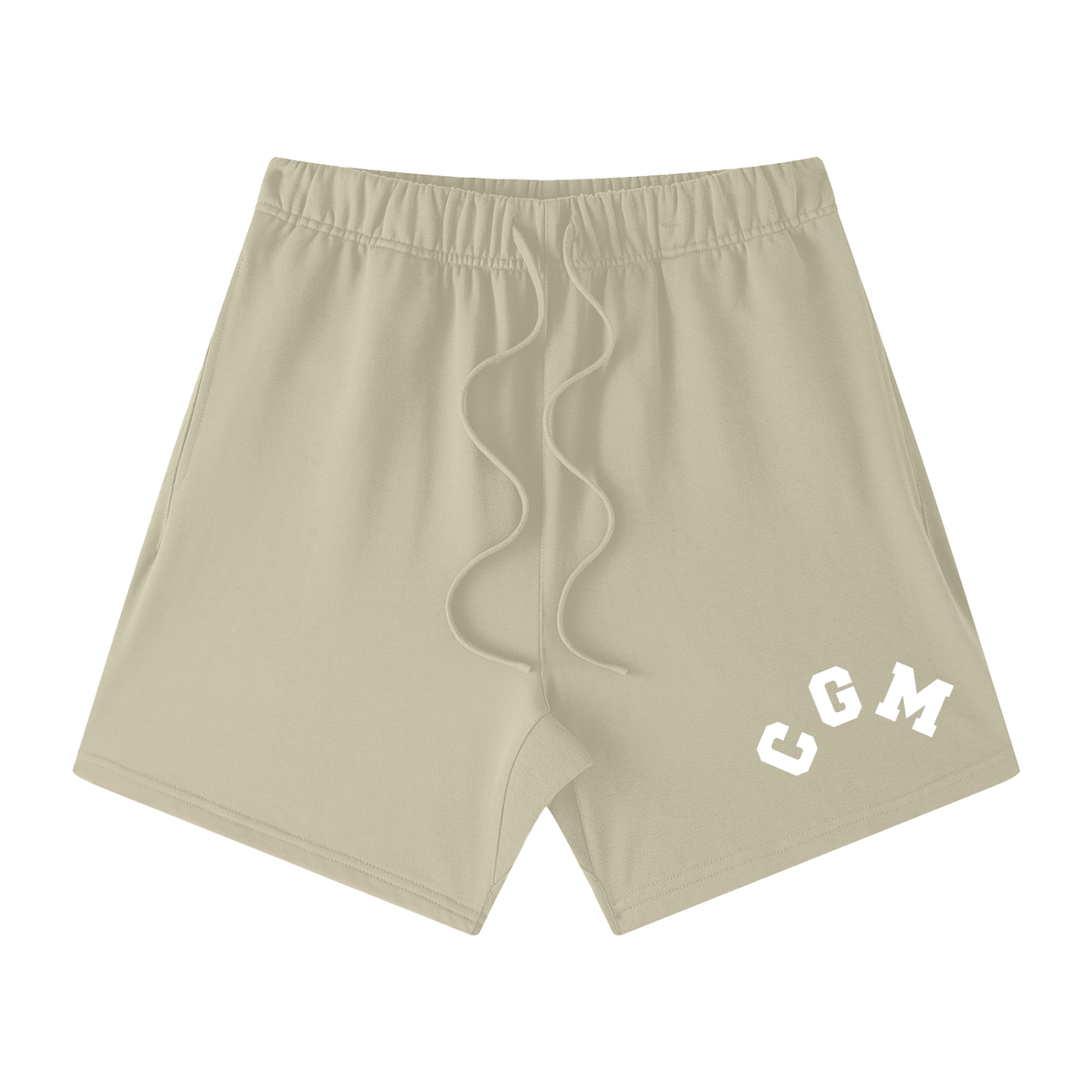 CGM Initials Classic Cotton Shorts
