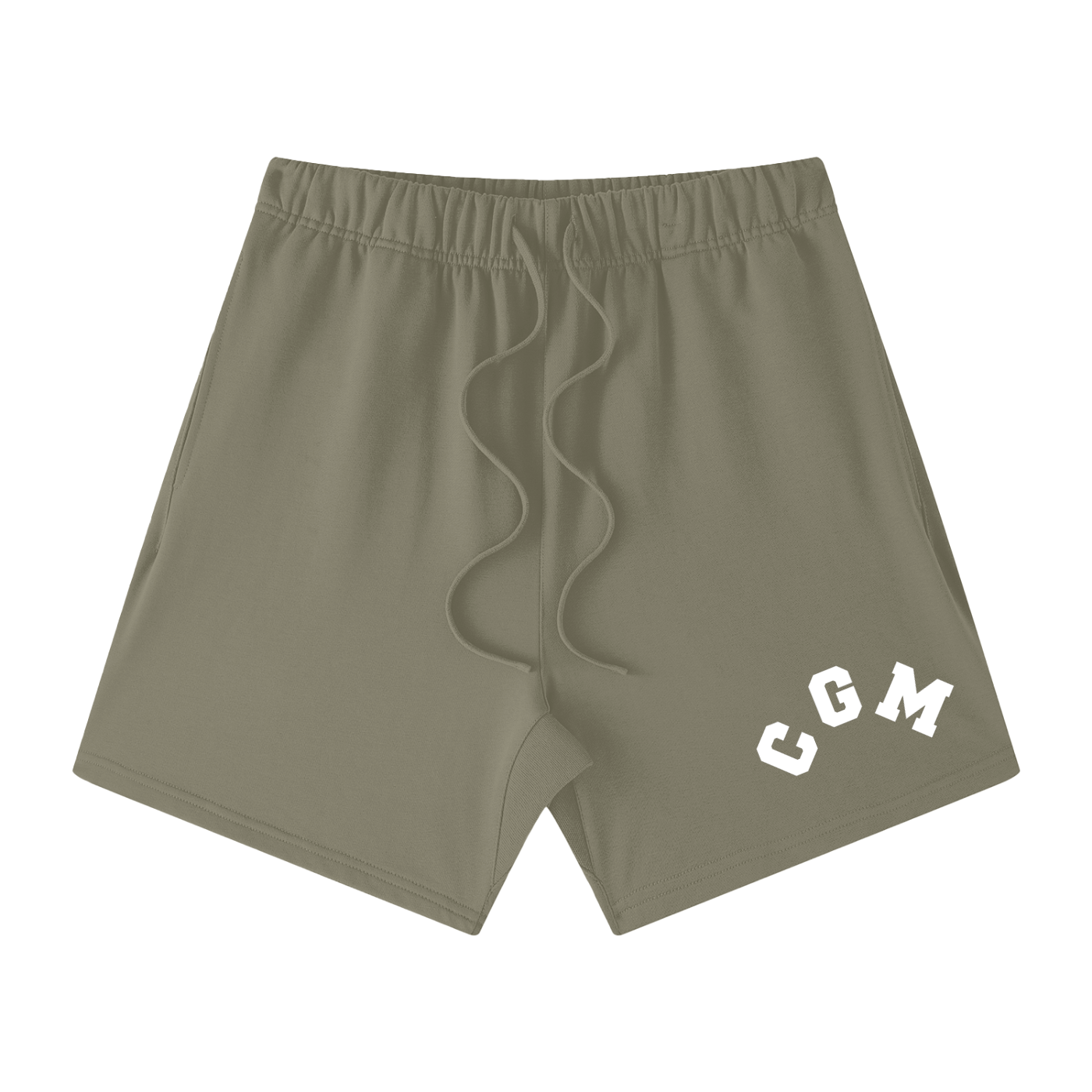 CGM Initials Classic Cotton Shorts