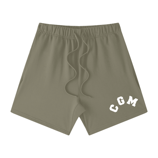 CGM Initials Classic Cotton Shorts