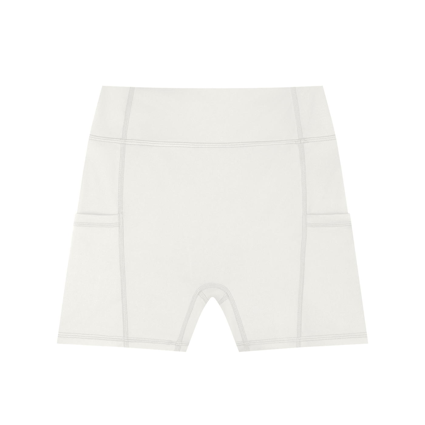 CGM High-Waisted Pocket Gym Shorts (Rear Logo)