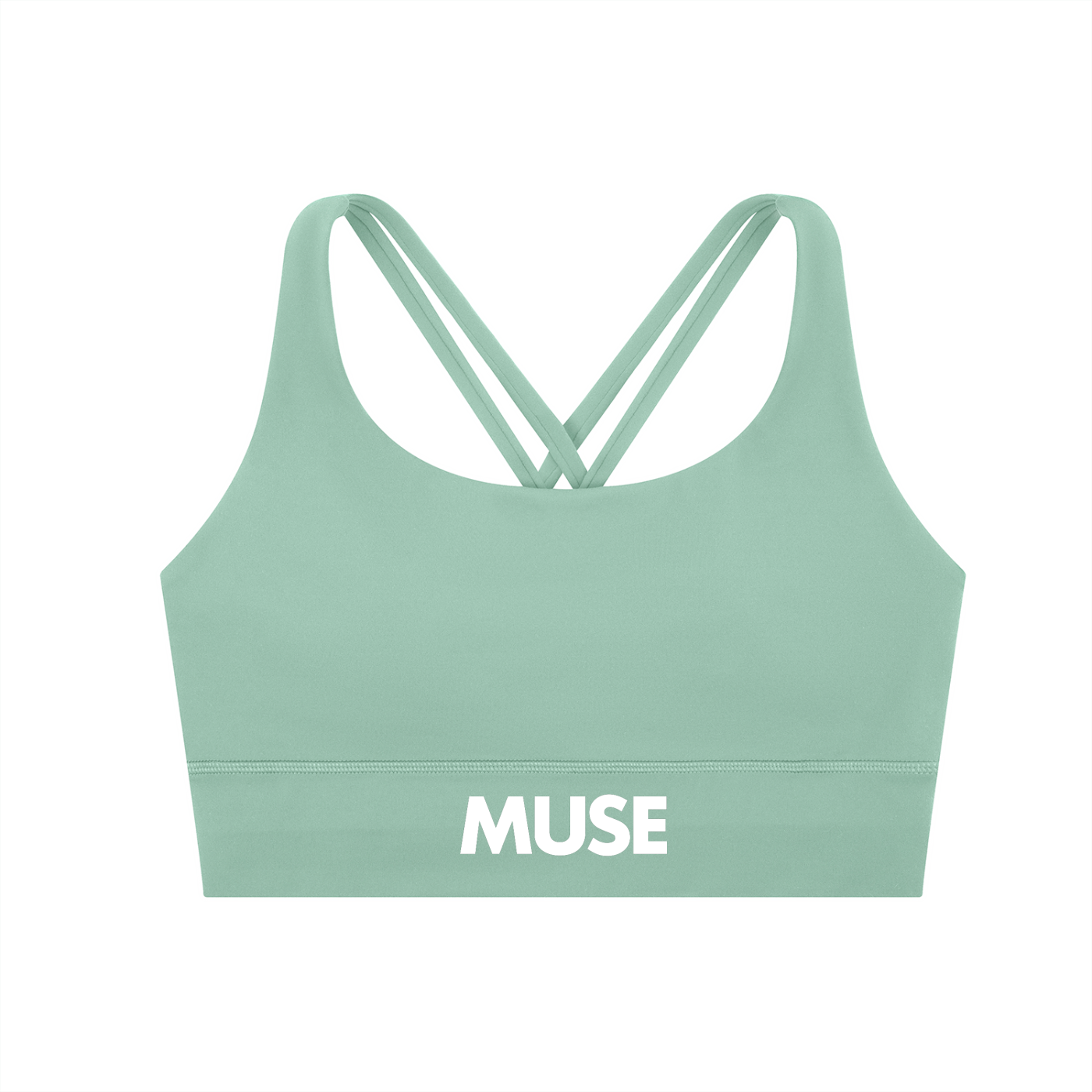 CGM Muse Cross Strap Sports Bra