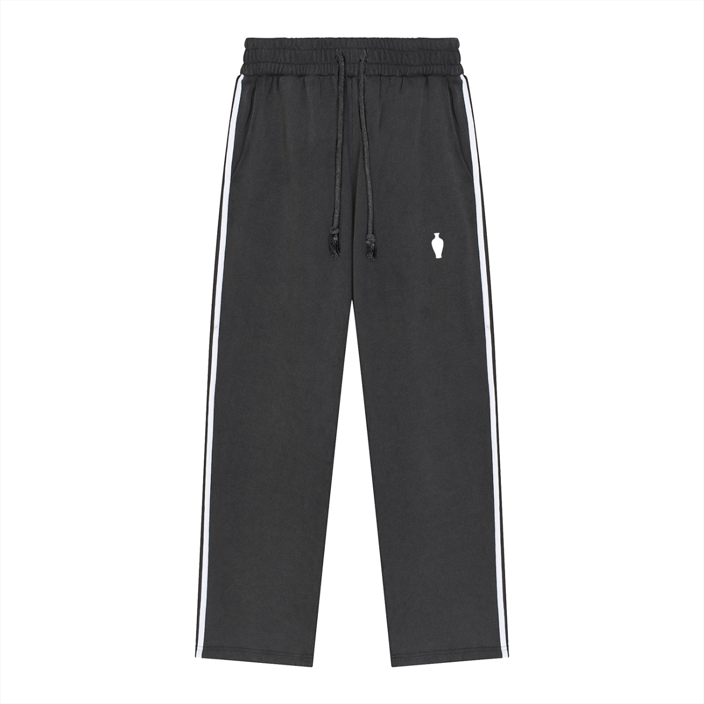 Snow Washed Contrast Tape Sweatpants
