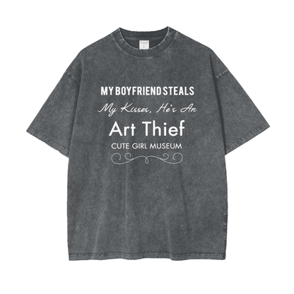 CGM Art Thief Snow Washed Tee