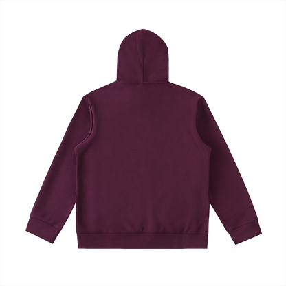 Essential Heavyweight High Neck  Zip-Up Hoodie