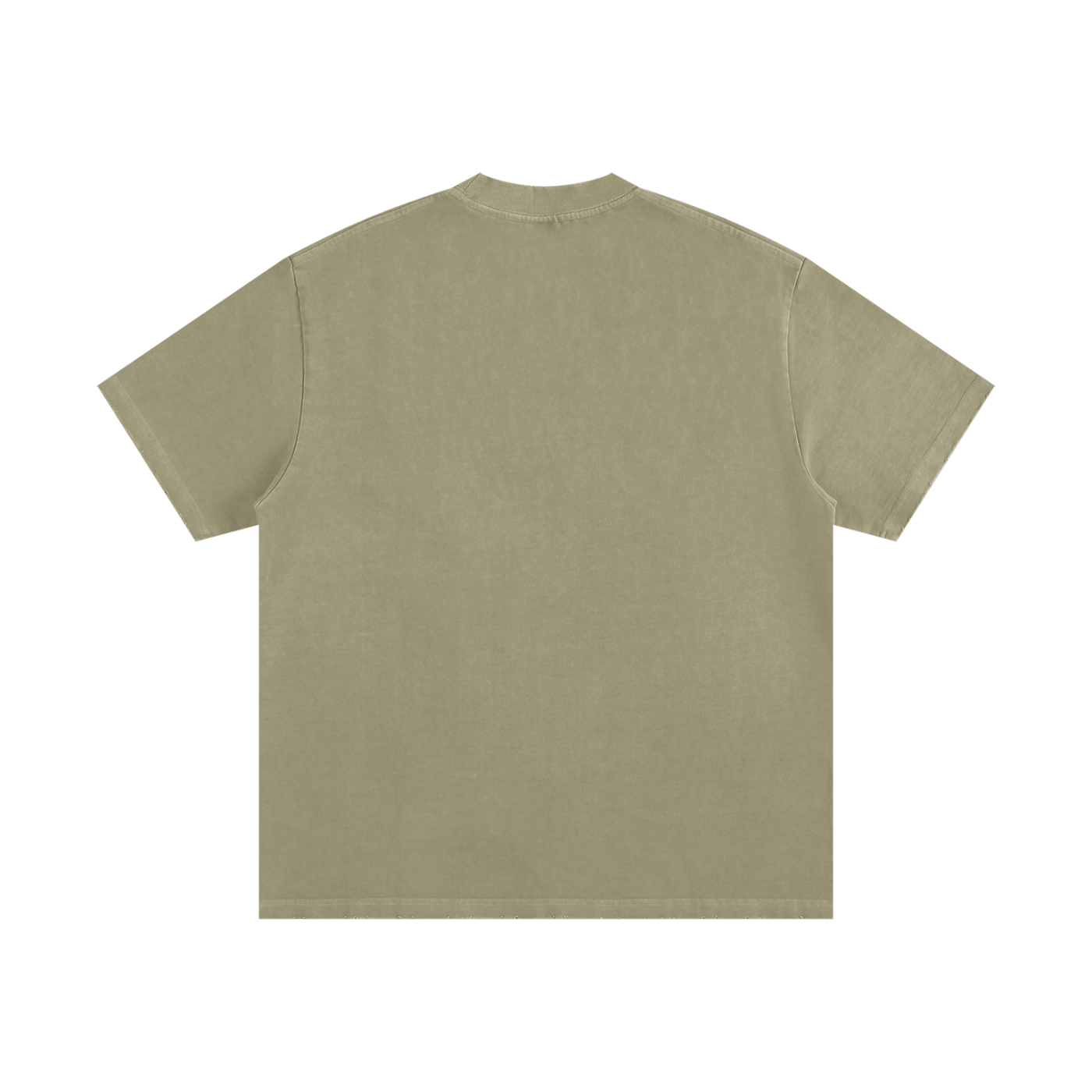 Charmante Box Heavyweight Vintage Washed Frayed Tee