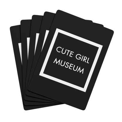 CGM Cute Girl Box Logo Playing Cards