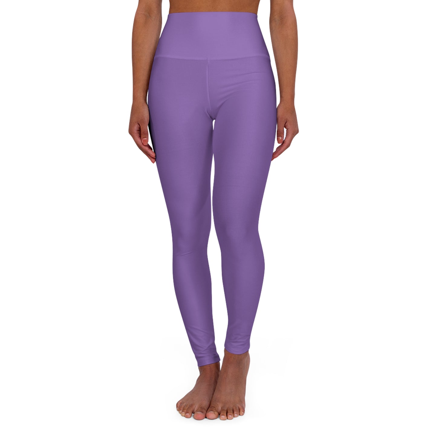 CGM High Waisted Yoga Leggings (Light Purple)