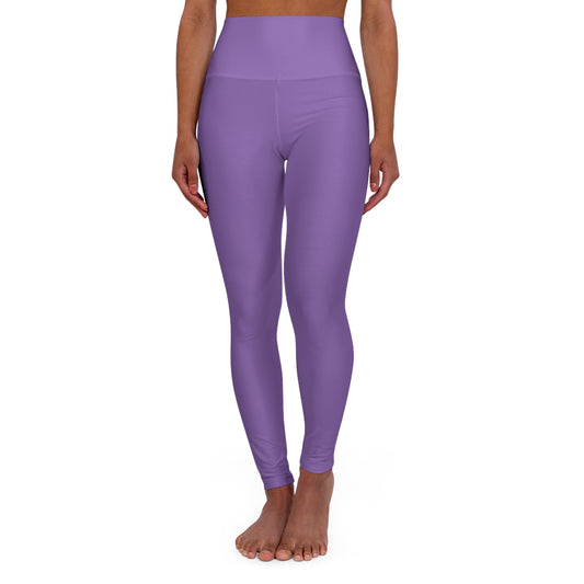 CGM High Waisted Yoga Leggings (Light Purple)