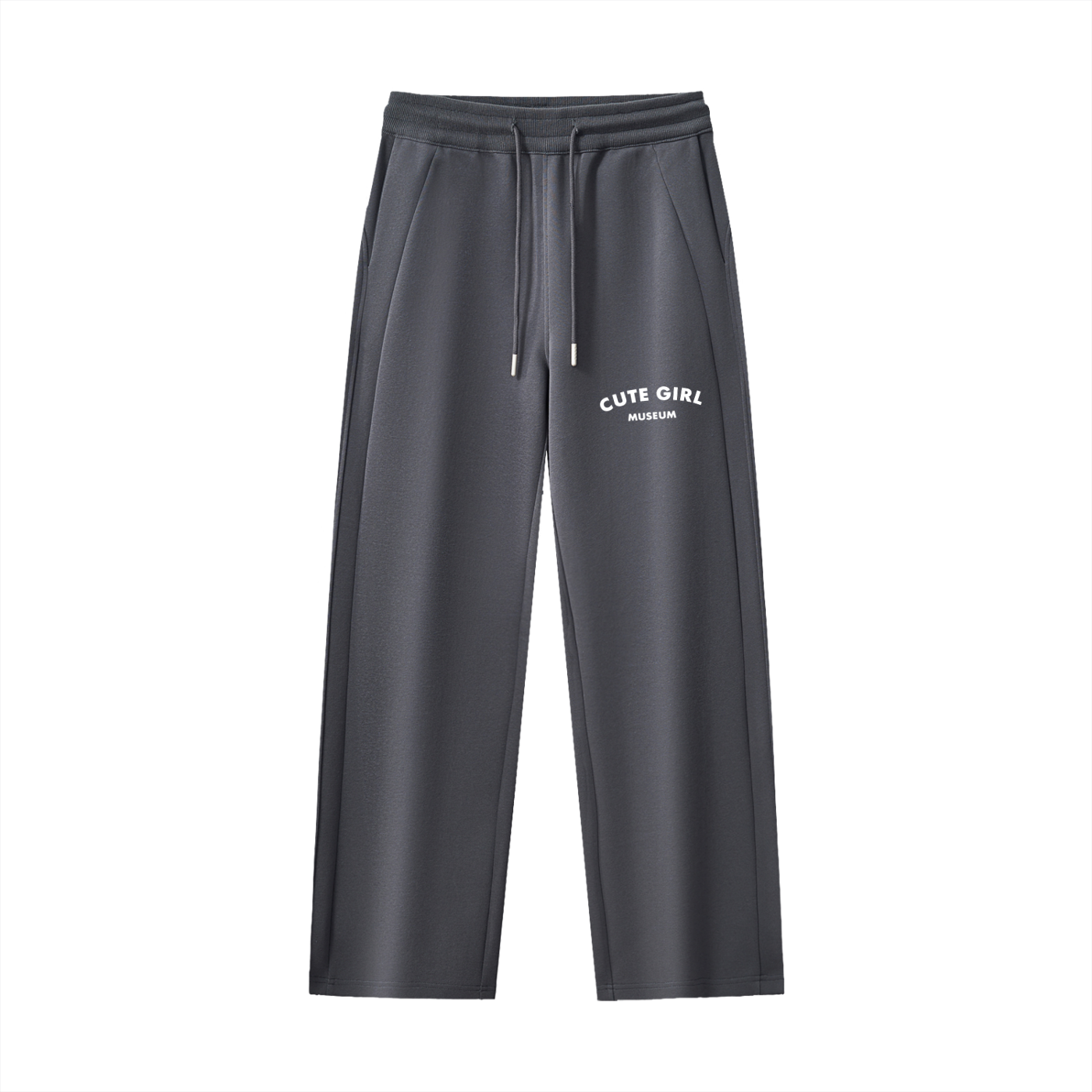 Essential Drawstring Straight-Leg Sweatpants