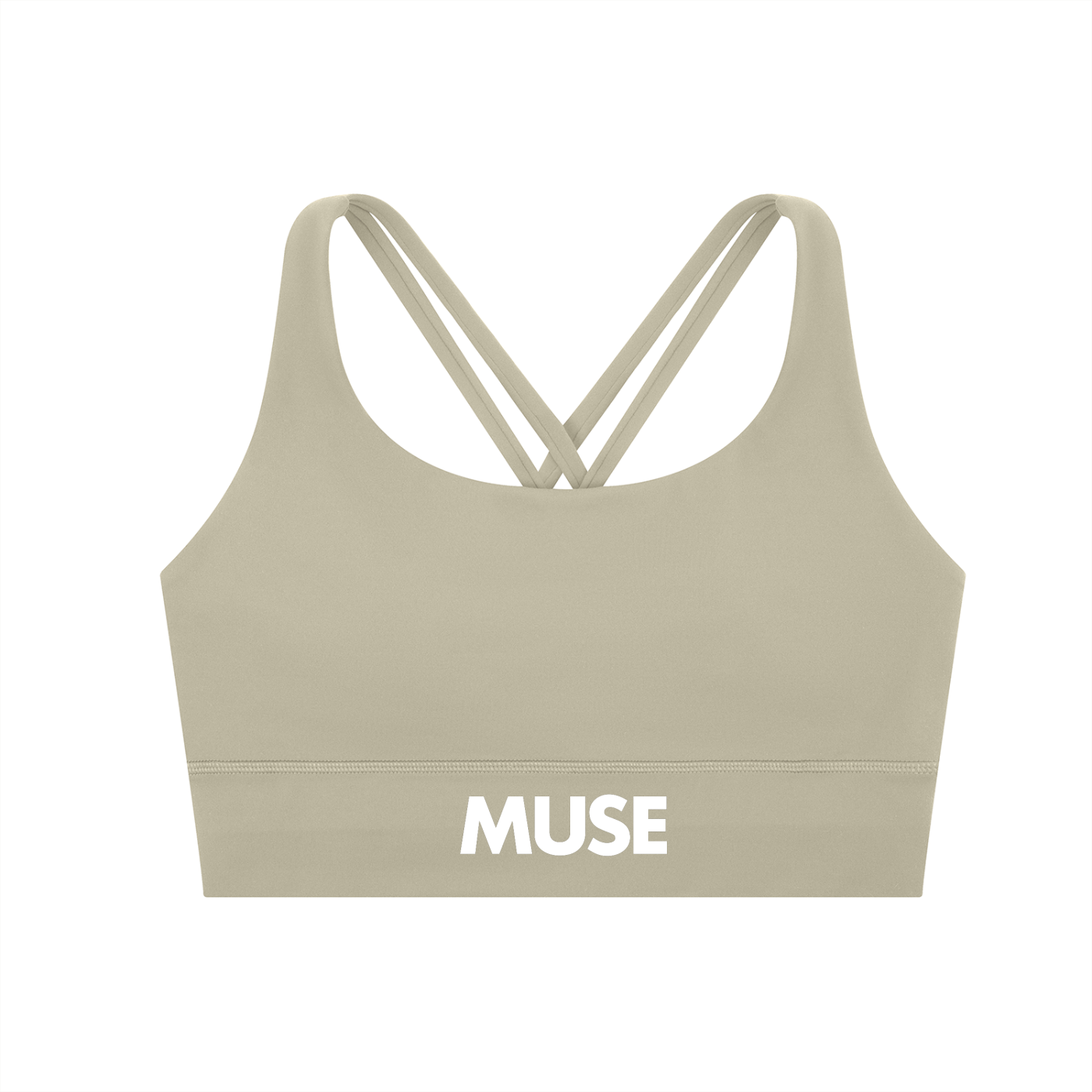CGM Muse Cross Strap Sports Bra