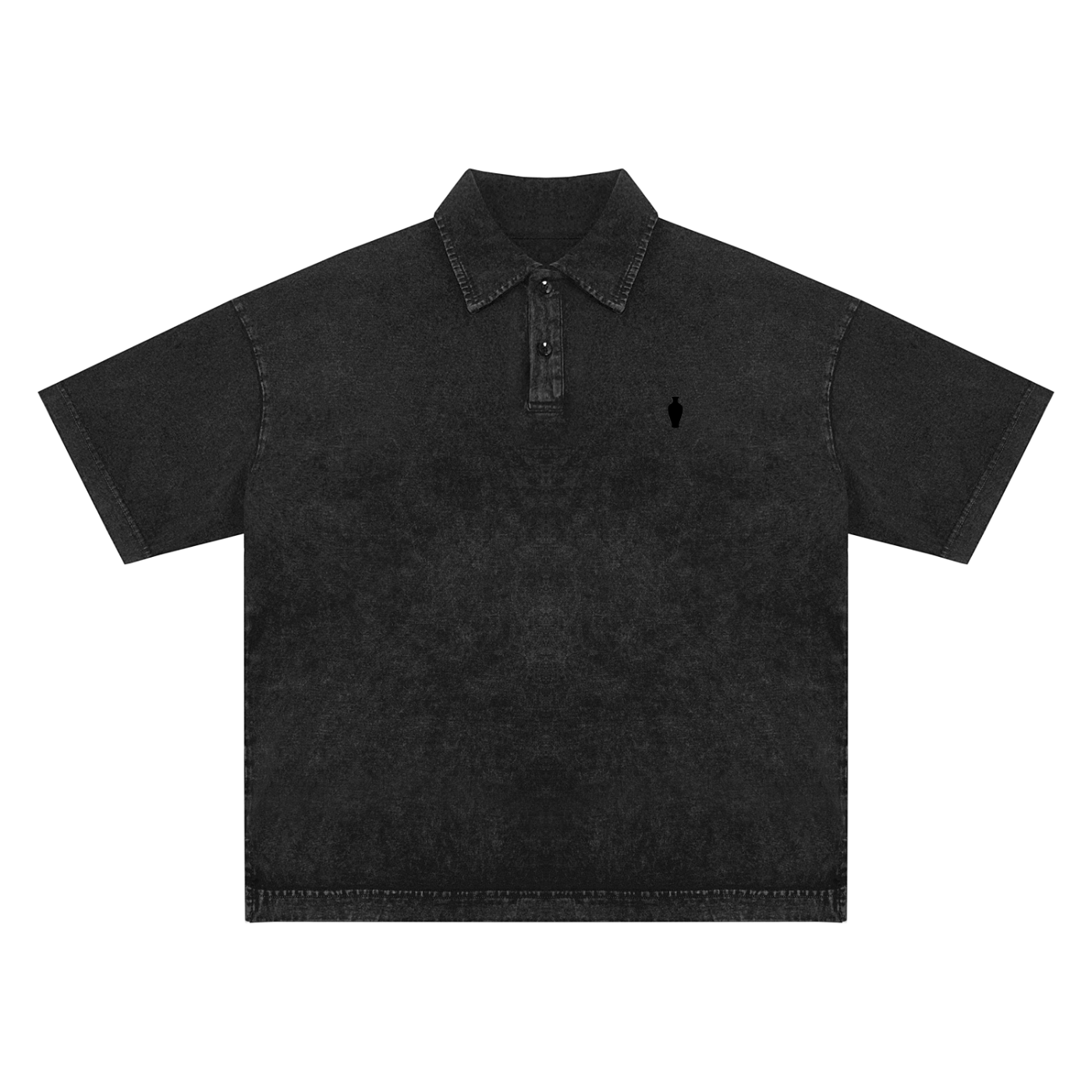 CGM Snow Washed Polo Shirt