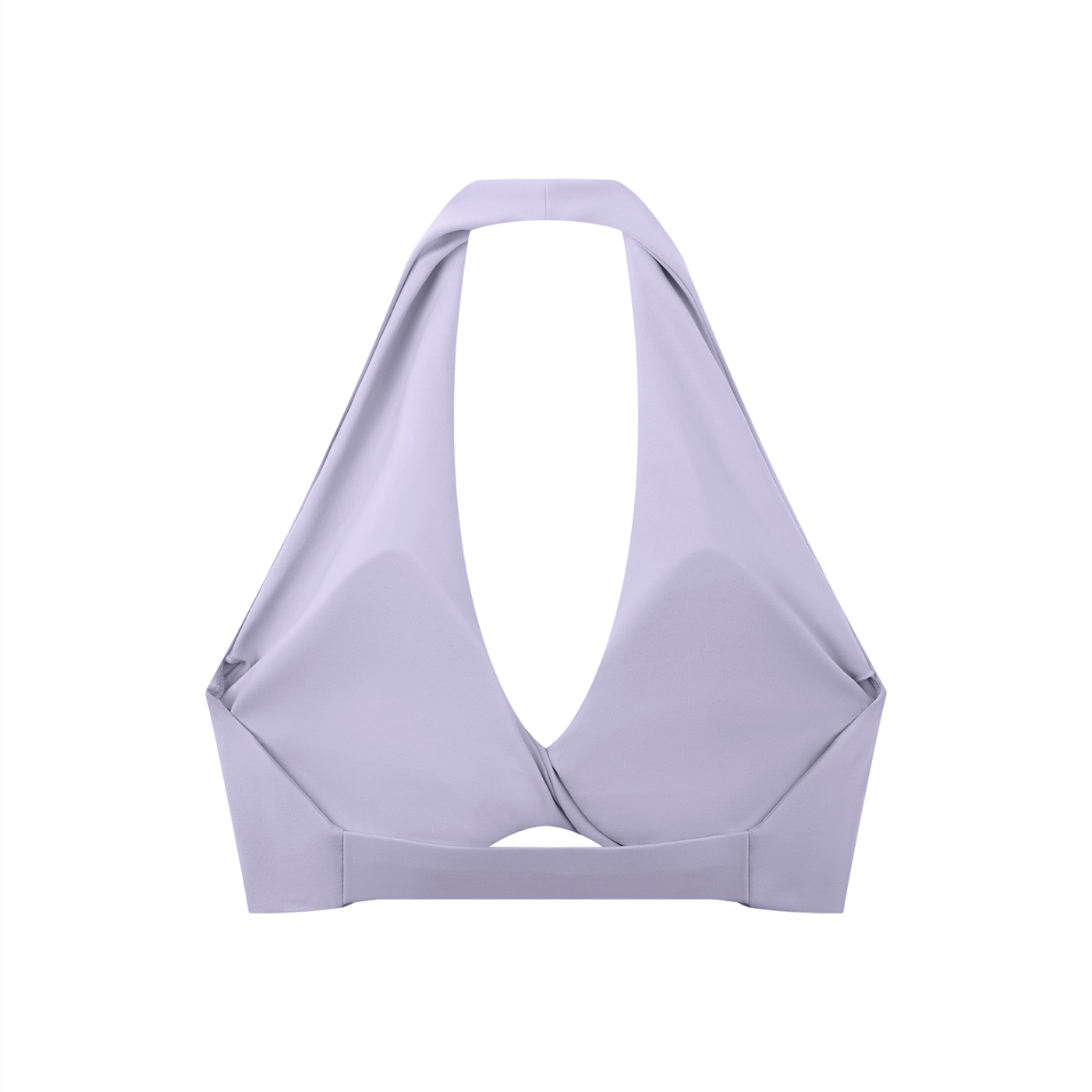 CGM Pleated Halter Sports Bra