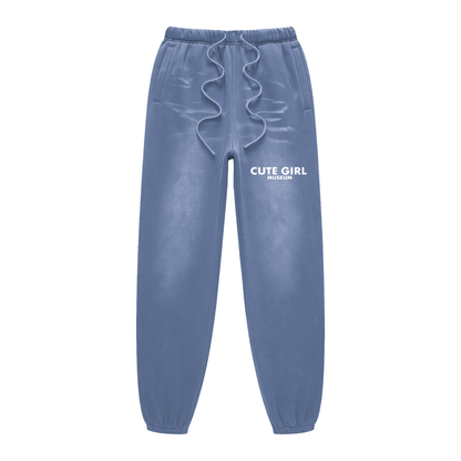 CGM Cute Girl Logo Sunfade Sweatpants