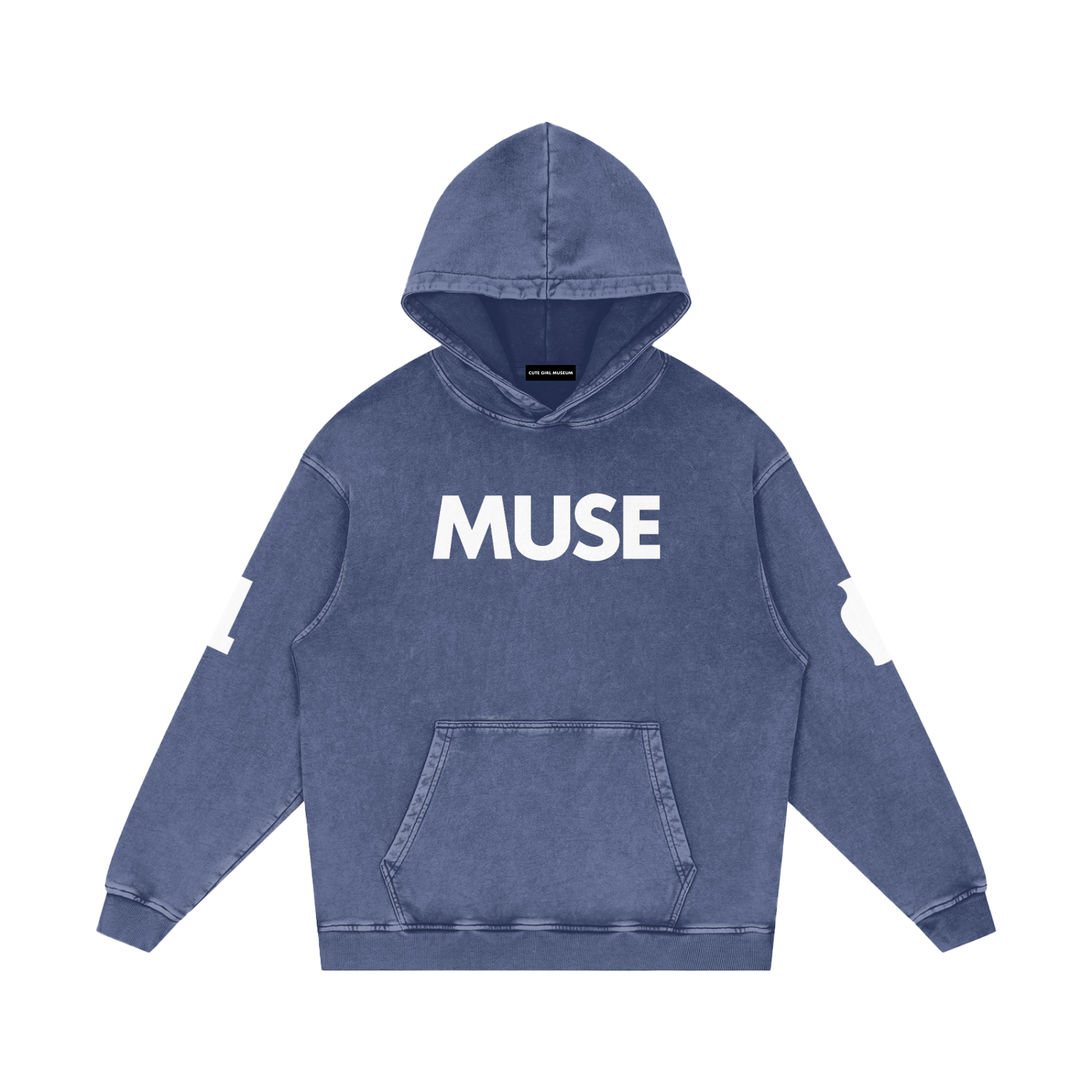 CGM Muse Icon Medley Snow Washed Hoodie