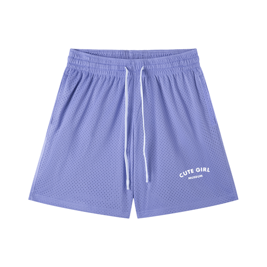 CGM Arch Logo Mesh Shorts