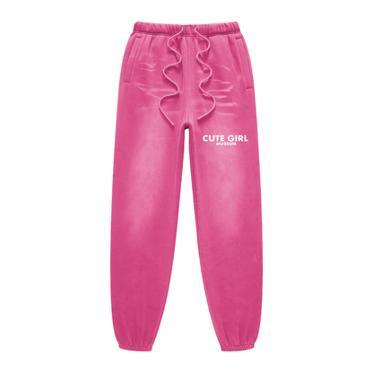 CGM Cute Girl Logo Sunfade Sweatpants
