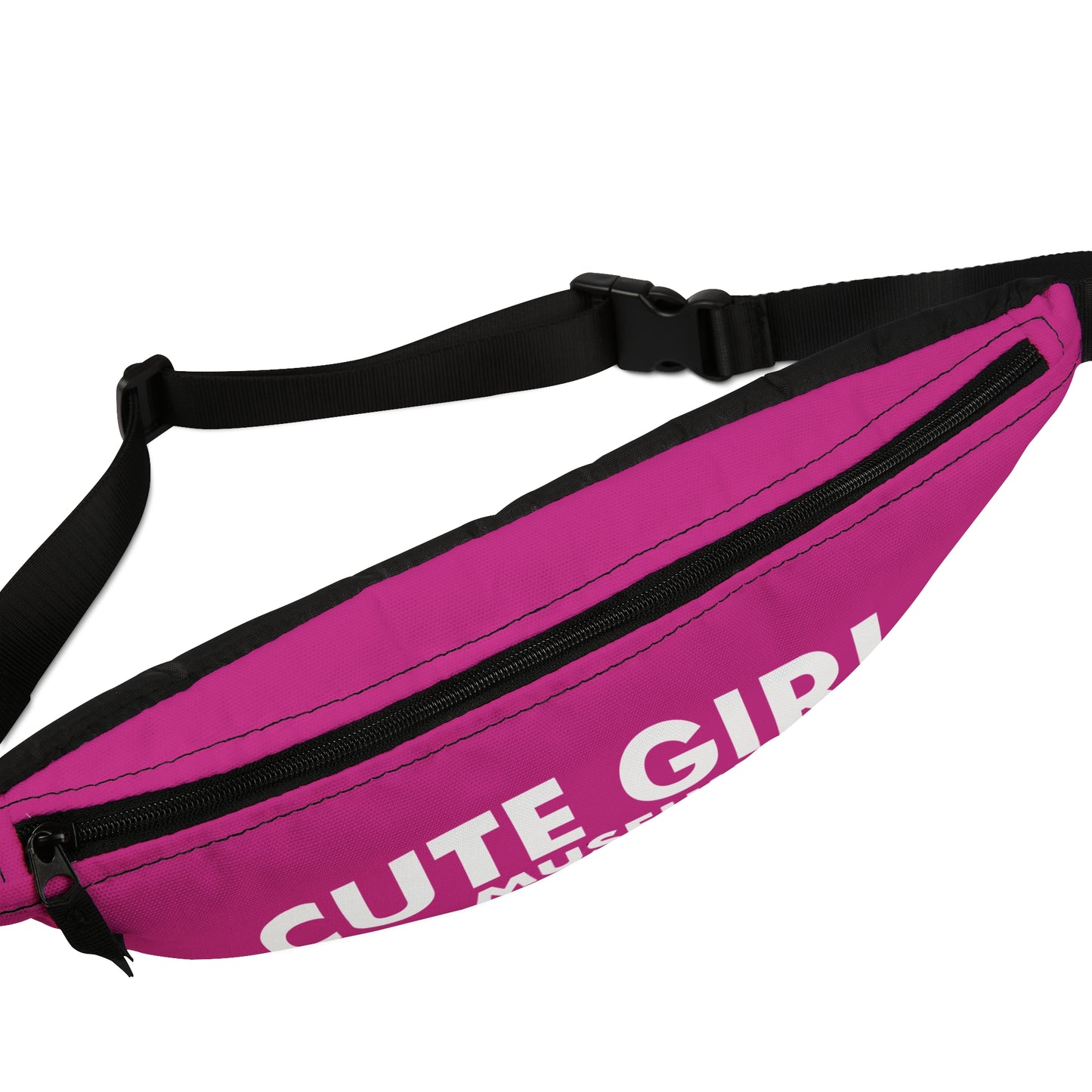 CGM Cute Girl Logo Pink Fanny Pack